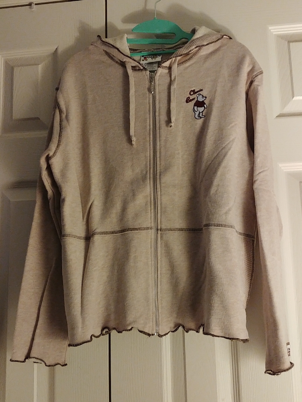Disney Winnie the Pooh Two-Piece Zip Hoodie & Shorts Set - NWT